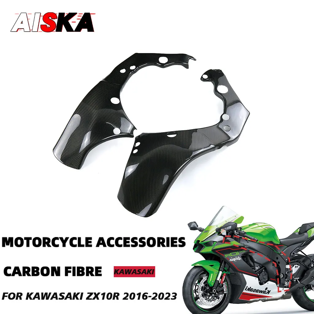 Frame Covers Protectors For KAWASAKI NINJA ZX10R ZX10RR 2016 - 2022 2023 Motorcycle Full 3K Carbon Fiber Side Panels Accessories