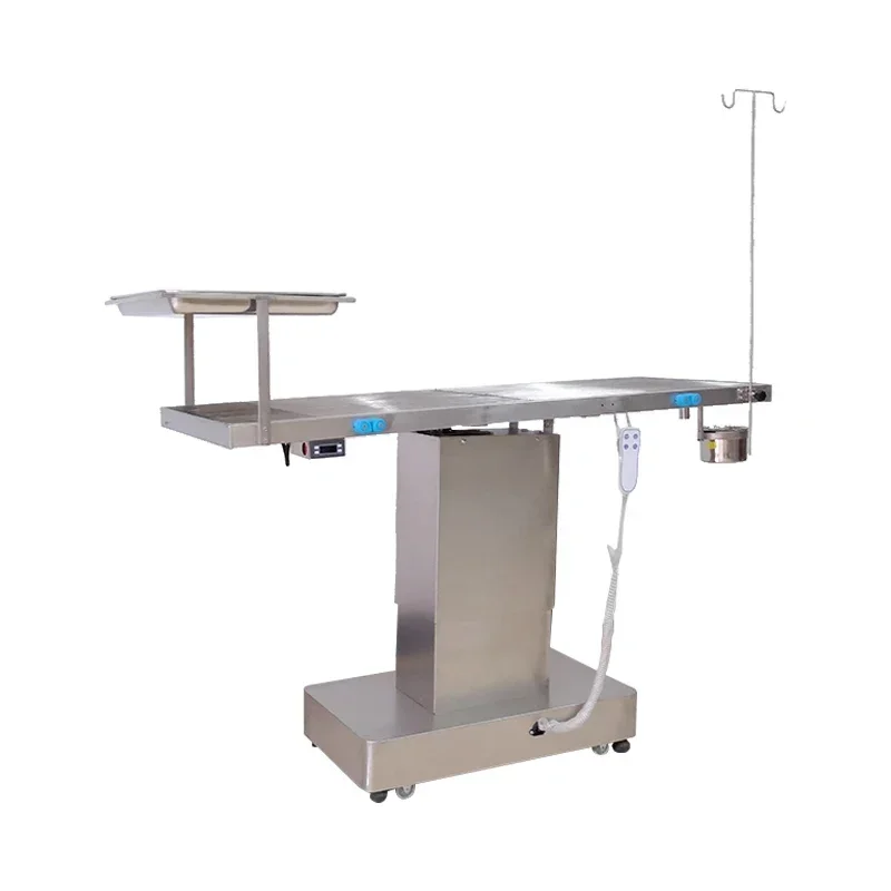 Elevating and lowering constant temperature table for examination, treatment, veterinary anatomy, and surgical table