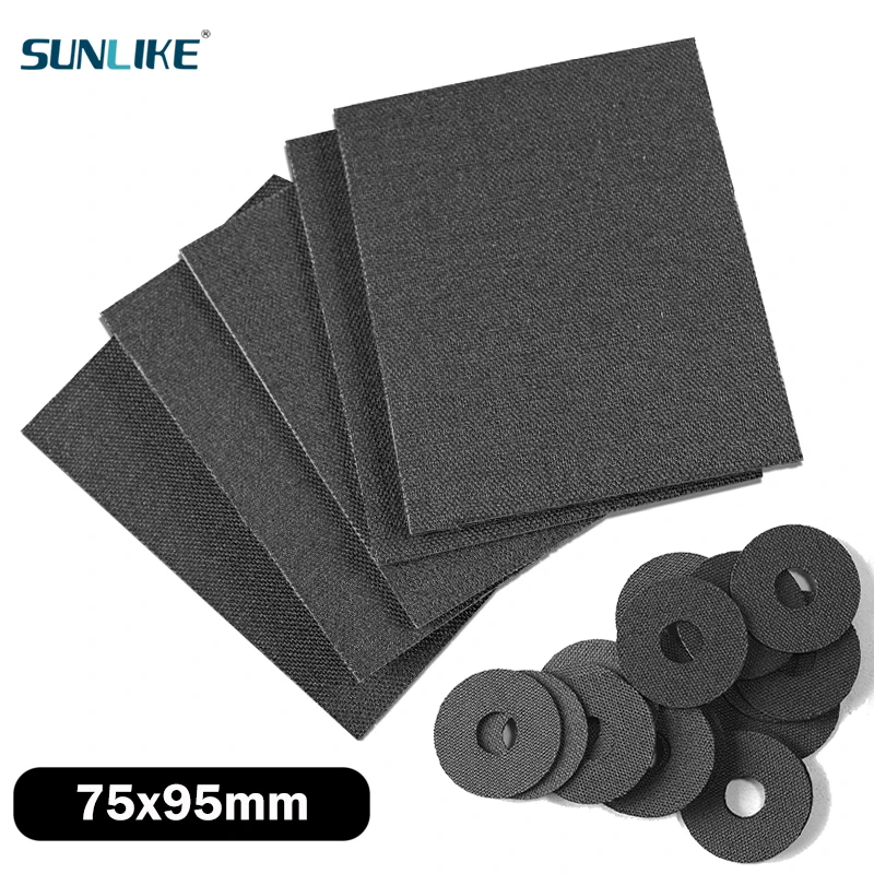 1Pcs75x95mm Carbontex Plate Panel Board For Drag Washer DIY Drag Washer For Fishing Reels Brake Friction Plate 0.5-1.5mm Thick