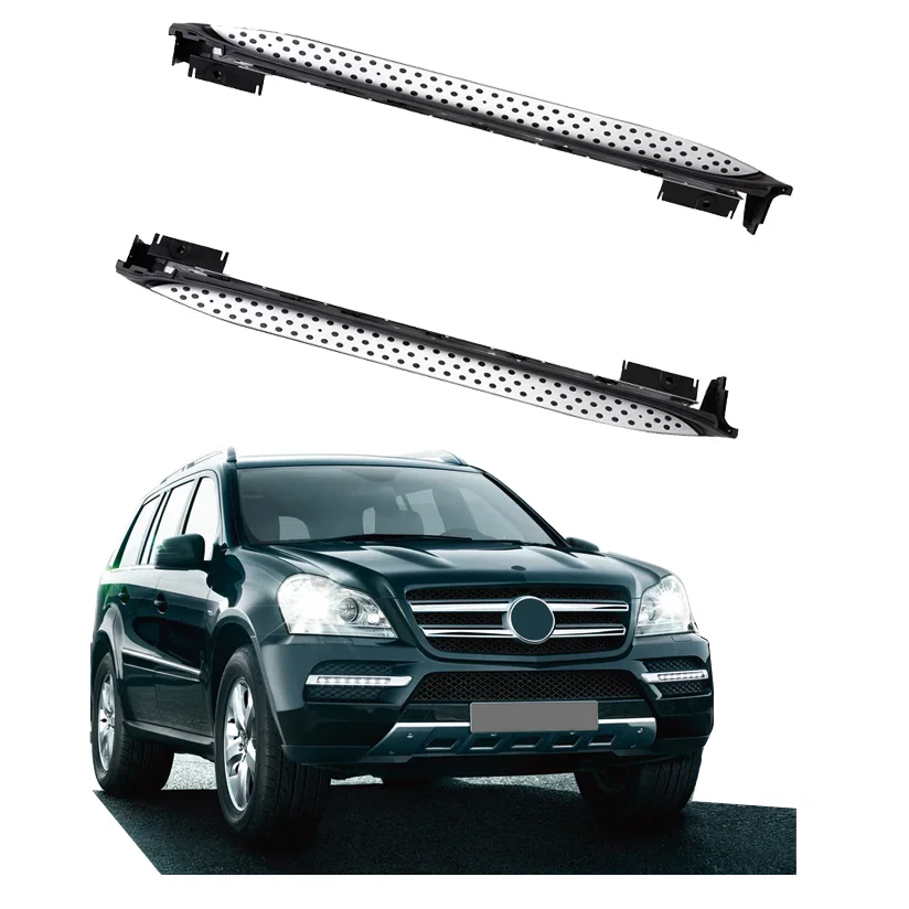 

Car Accessories Side Foot Step Pedal Side Pedal Running Boards foot pedal For Benz GL450 X164 2007-2012