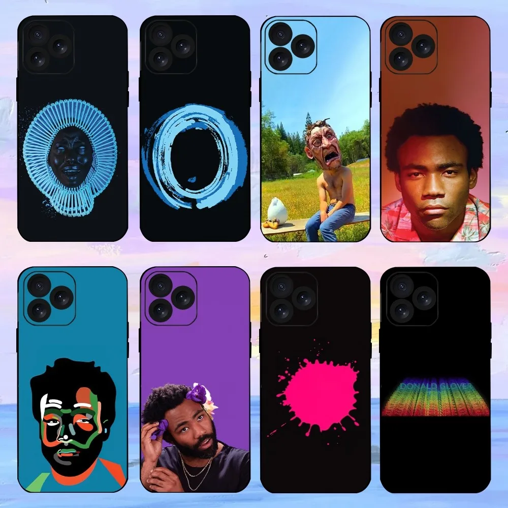 D-Donald G-Glover Awaken My Love Phone Case For iPhone 15 14 13 12 11 8 Mini Xr Xs X Xsmax Pro Max Plus Shell