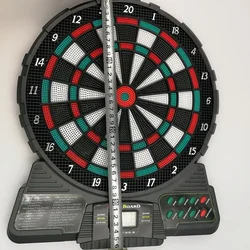 Professtional Electronic Dart Board Target Soft Plastic Automatic Scoring Electronic Darts Boards with 6 Darts +18 Tips Soft Tip