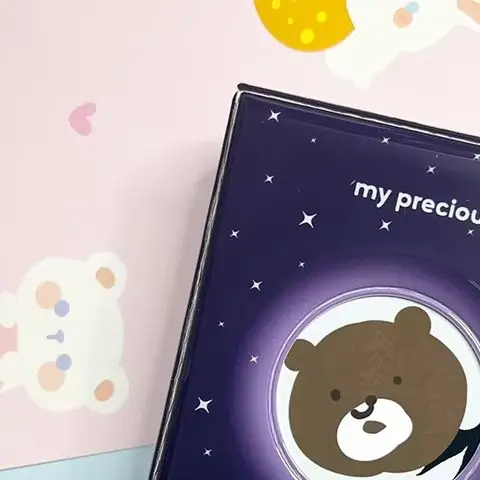 

1 Piece 3inch Y2K Starry Sky Gradient Photocard Holder 36/40 Pockets Album Korea Kpop Binder Photo Album Collect Book