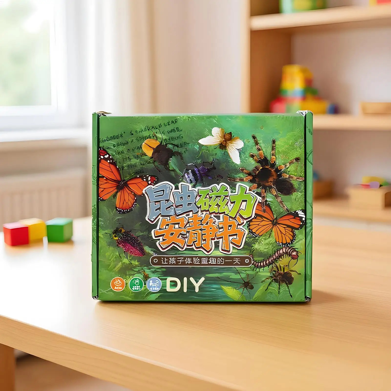 

Magnetic Sticker Activity Book Magnetic Toy With Flexible Joints Educational Worm Toy For Boys Girls Preschoolers Daycare