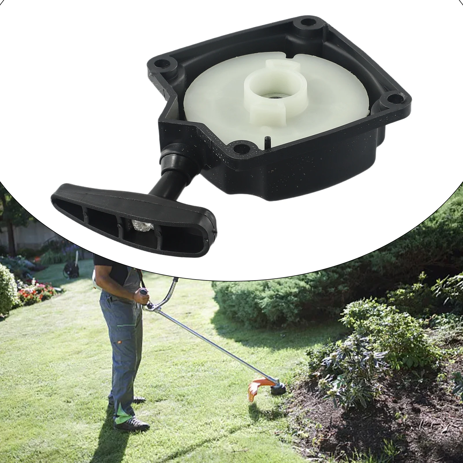 Universal Recoil Pull Start Starter, Replacement For Outdated Or Faulty Pull Starters, Boosts Engine Performance