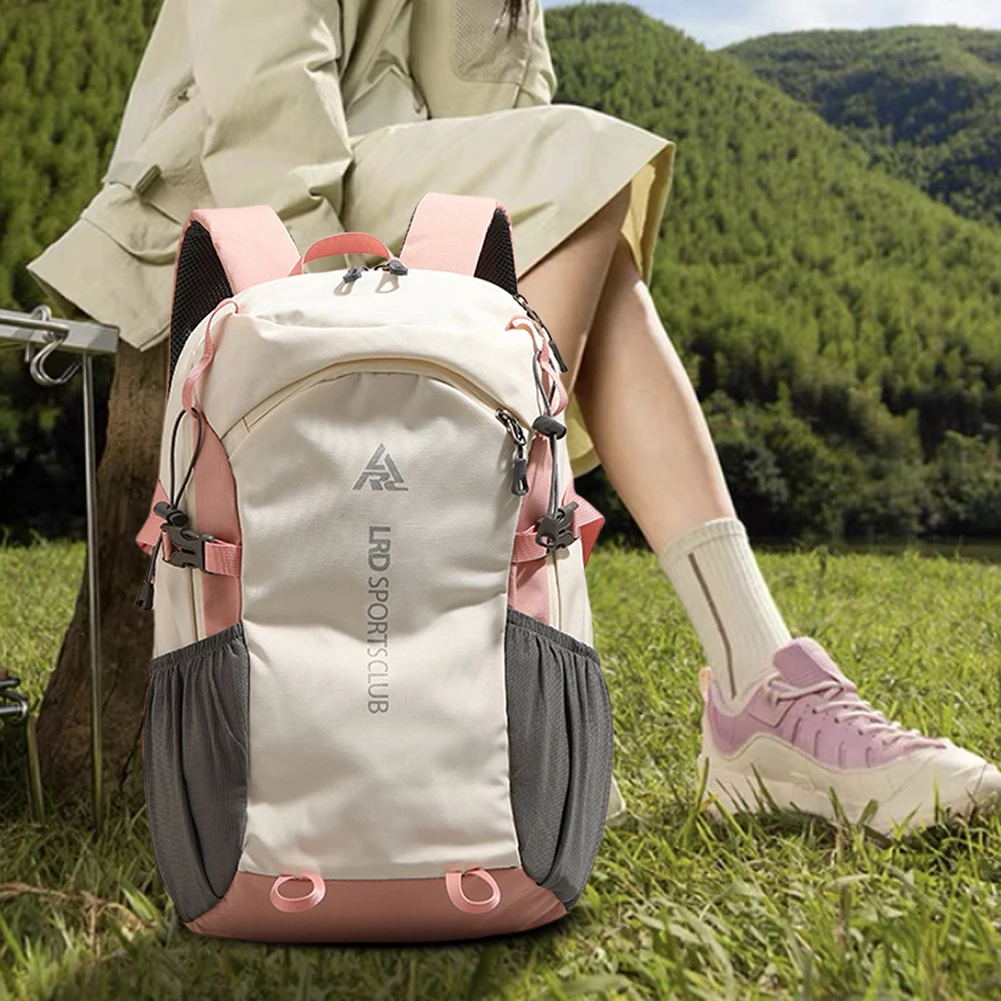 حقيبة ظهر للمشي لمسافات طويلة سعة 20 لتر، خفيفة الوزن للسفر، حقيبة ظهر مضادة للماء للتخييم، متعددة الجيوب، حقيبة أكسفورد الرياضية، حقيبة نهارية للتنزه سيرًا على الأقدام #3