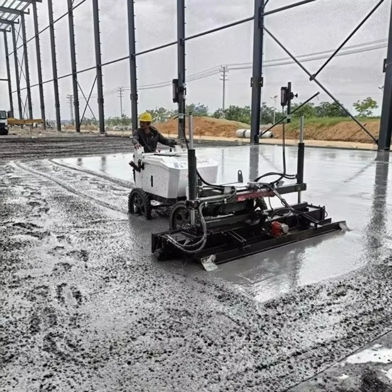 Factory Direct Laser Guided Concrete Screed Machine Hydraulic Telescopic Arm High Accuracy Floor Leveling Equipment Commercial