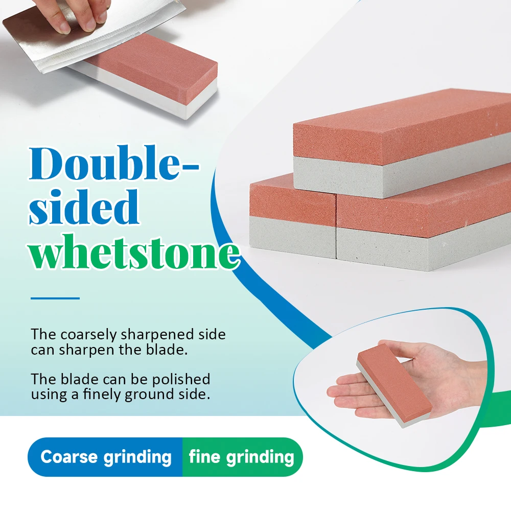 Professional Knife Sharpener Whetstone Sharpening Stones Grinding Stone Water Stone Kitchen Grit 400/1500 Double-sided