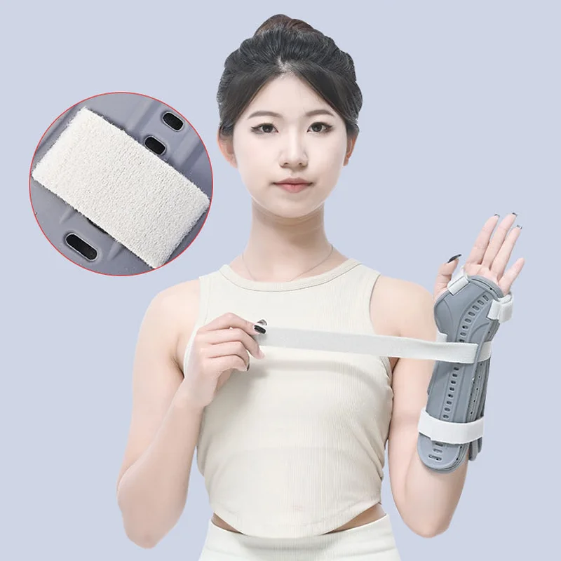 Wrist Brace for Forearm Fracture Stabilizer Universal Fit Splint for Adults Kids Breathable Orthosis with Comfort