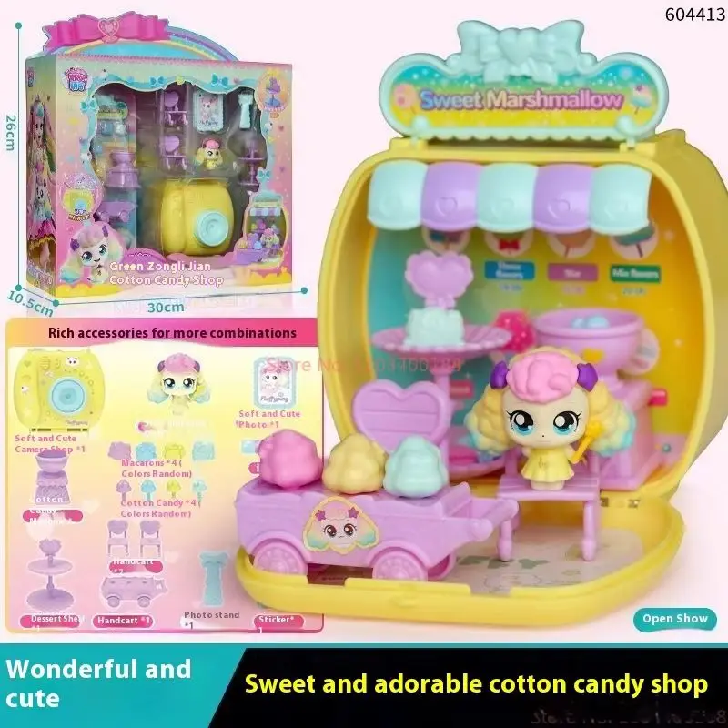 Горячая ловушка! Подростковая аниме-фигурка, камера, волшебная милая, сезон 6, любовь для девочек, магазин торта, серия игрушек, кукла, фигурка, коллекция игрушек