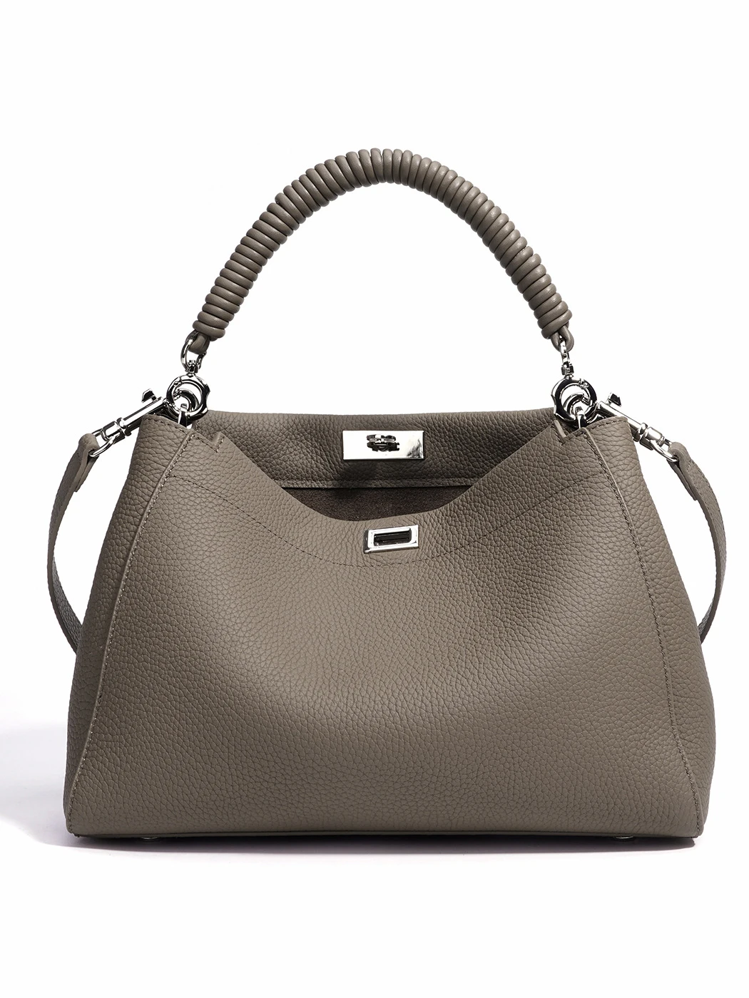Top Layer Cowhide Leather Women's Shoulder Crossbody Bag Simple Motorcycle Large Capacity Casual Handbag Soft Tote Bag