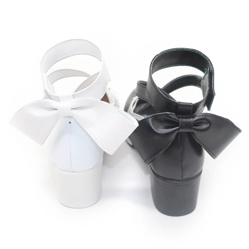 Win Variation Cosplay Shoes Game Prety Derby Cosplay Props High Heels Halloween Carnival Boots PU Shoes Big Size Custom Made