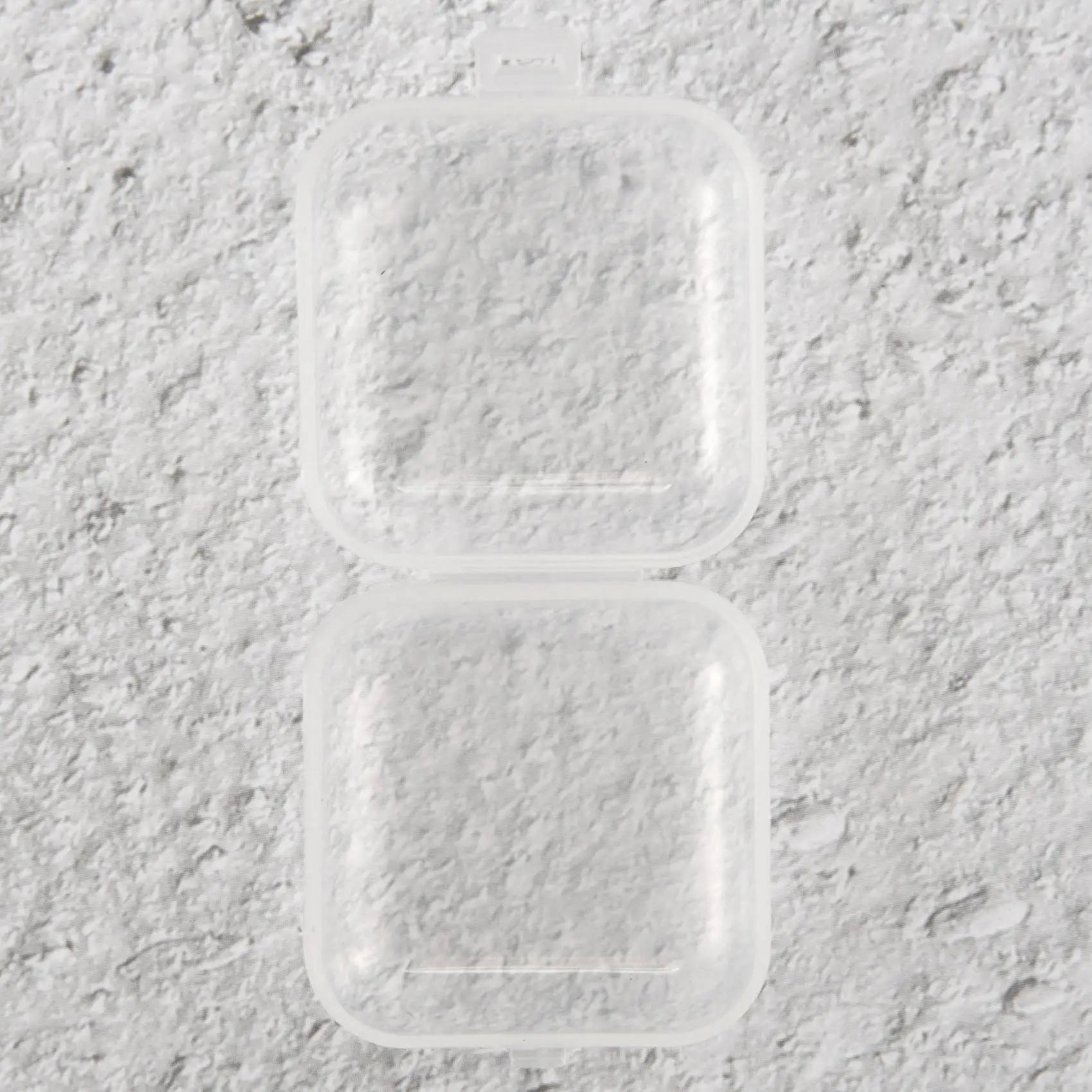 AT63-24Pcs Small Clear Plastic Beads Storage Containers Box With Hinged Lid For Storage Of Small Items Crafts Hardware