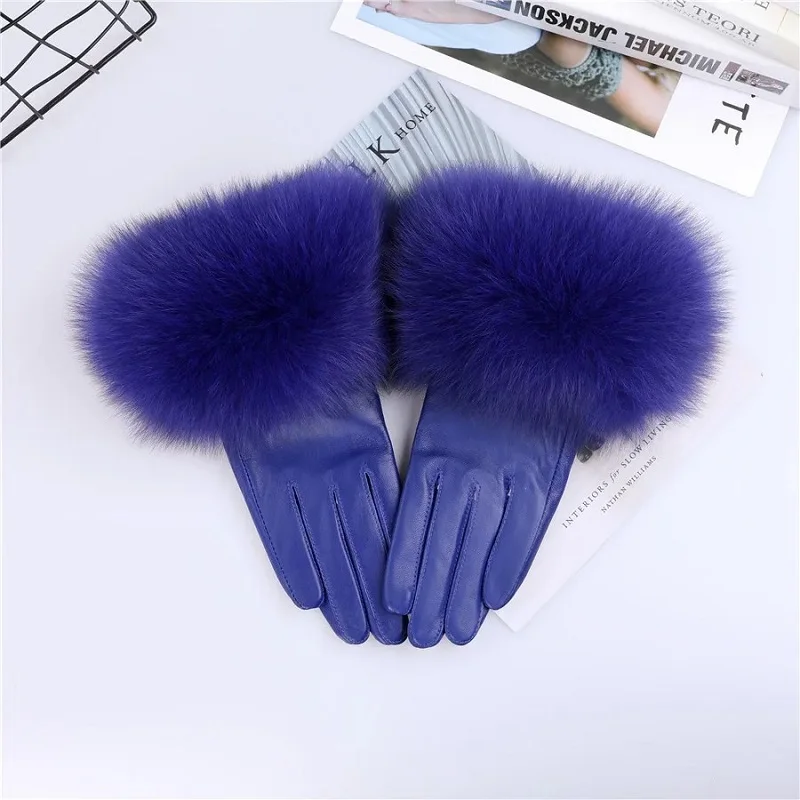 Guantes de Piel para Mujer