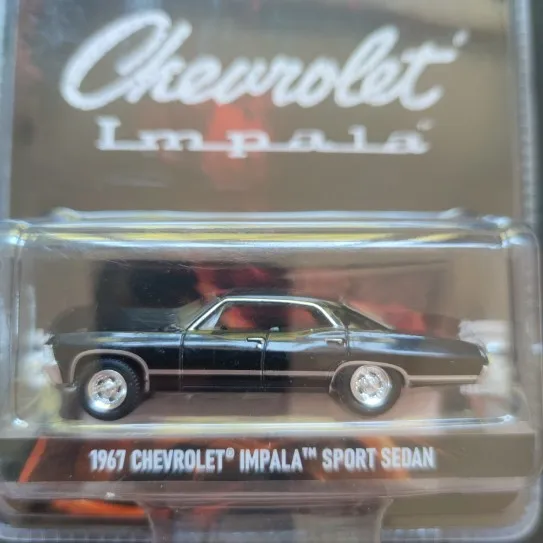 1:64 GreenLight 1967 Impala Sports Sedan Chevrolet 1991 Ford LED Taxi 1972 AMC MATADor 2013 Chevrolet Cruze-Santiago Chile Cars