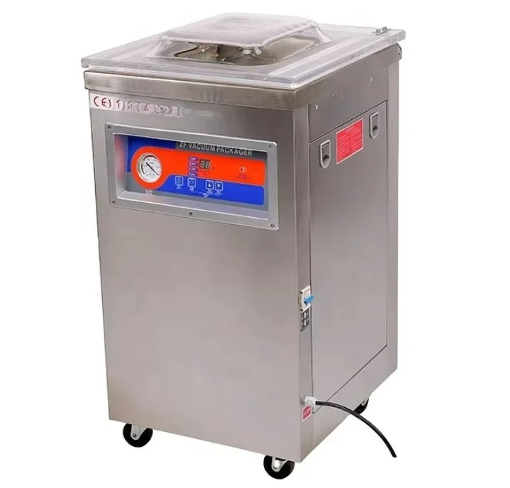 Single-Chamber with Stainless Steel Body Food Pouch/Film Packaging ZF-400D Series 201 Electric Vacuum Packaging Machine