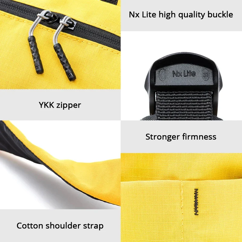 Original Xiaomi Colorful Backpack Bag 10L Leisure Sports Chest Pack Bags Unisex For Mens Women Travel Camping Smart Home Bag
