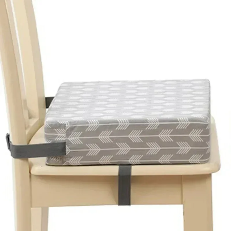 

Foldable Childrens Dining Chair Cushion Height Adjustable Baby Seat Pad for Table and Chair Non Slip Comfortable