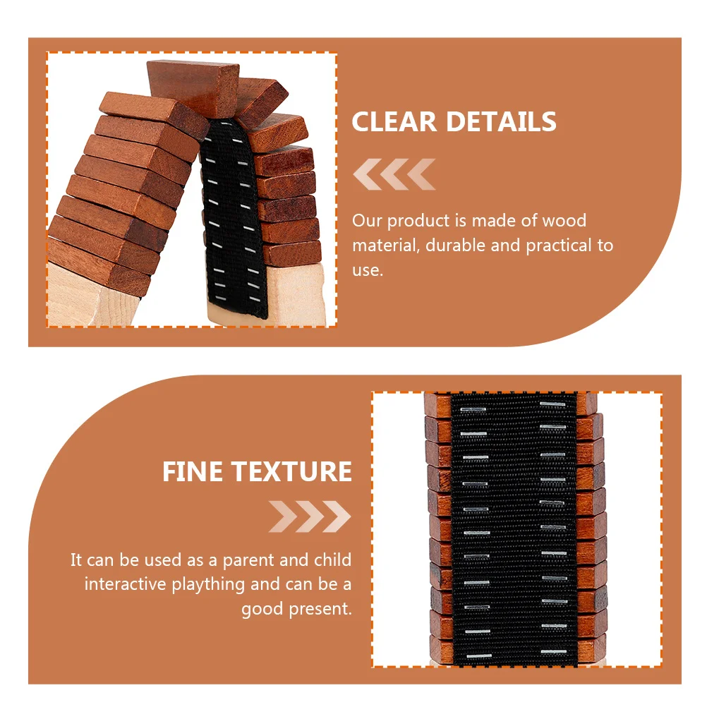 

Serpentine Wood Percussion Toddler Musical Instruments Preschool Kids Learning Toys Cognitive Plaything Orff for Children