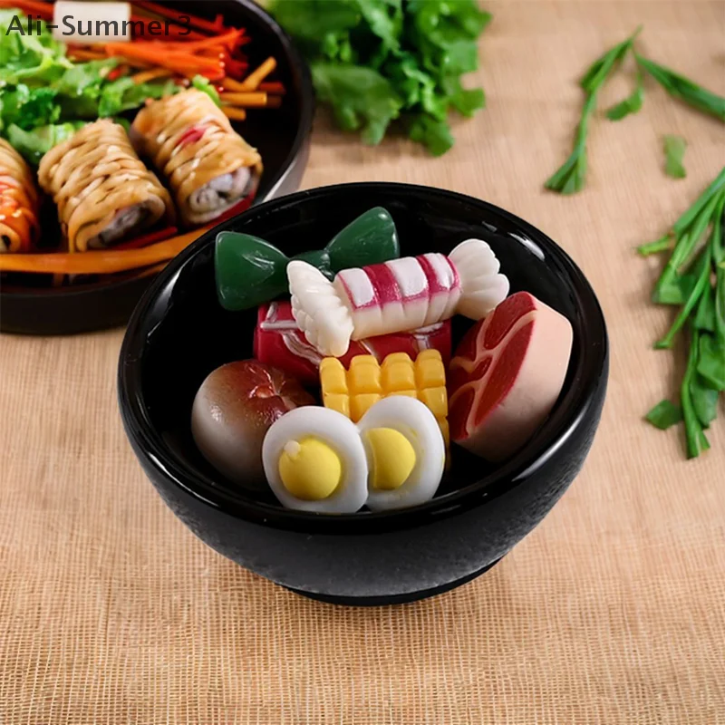 8개 세트 인형집 미니어처 금속 미니 냄비 수프 냄비 핫팟 인형집 주방 가구 조리기구 팬 음식 장난감 장식