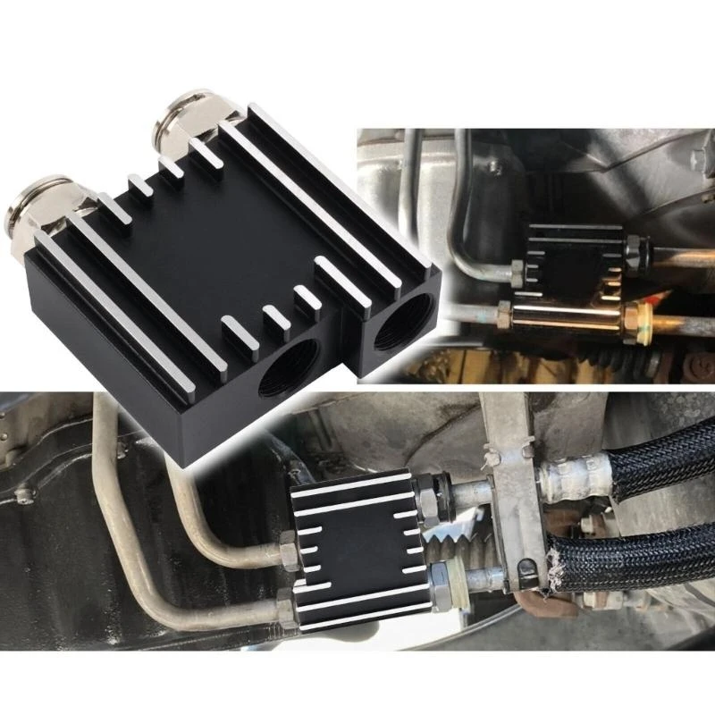 

Advanced Thermostatic Bypass for 2500 3500 68RFE Optimally Transmission Cooling