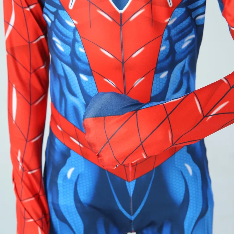 Spiderman Men Costumes Zentai Bodysuits Wholesale Party Cosplay Dress Up Clothes Superhero Movie Role Play Fans Collection