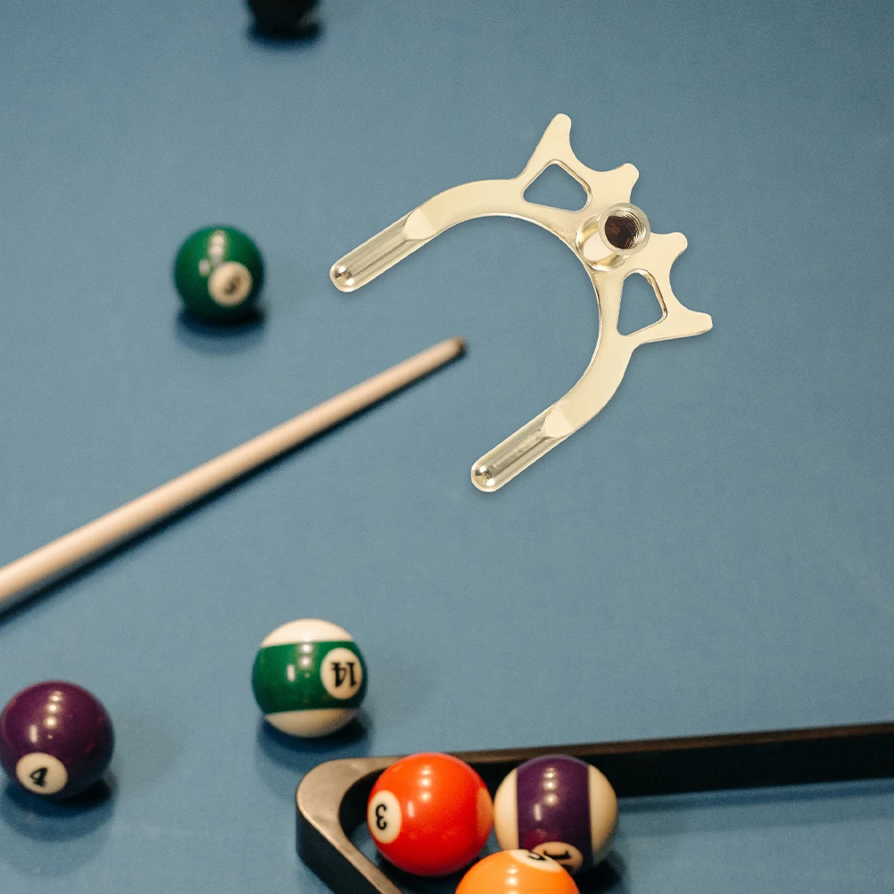 

2 Pcs Billiard Stand Head Bridges Pool Stick Table Rack Holder Snooker Accessories