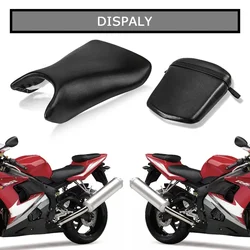 Motorcycle Accessory Front Rider Driver and Rear Passenger Seat Pillion Cushion For Yamaha YZF R6 2003 2004 2005