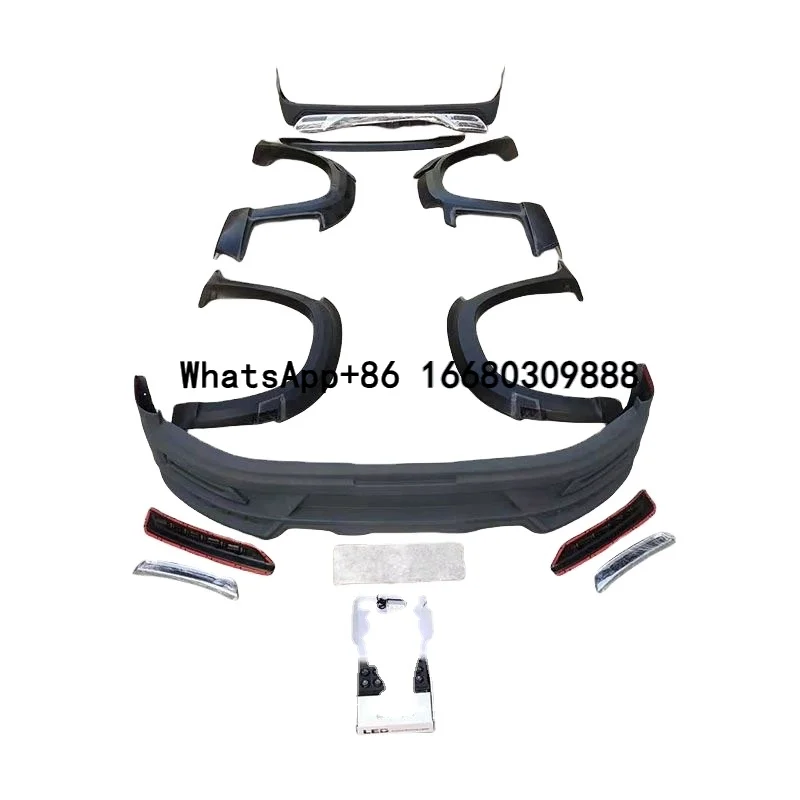 

AUTO Parts Land Cruiser Prado FJ150 2010-2017 for 2018 Style Prado Body Kit for 2010-2017 to 2018 Wald Model