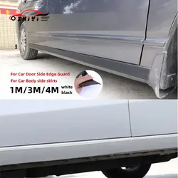 1M/3M/4M Car Door Side Edge Guard Decorative Protector Body Side Skirts Anti-scratch Protection Strip Car Stickers for All Cars
