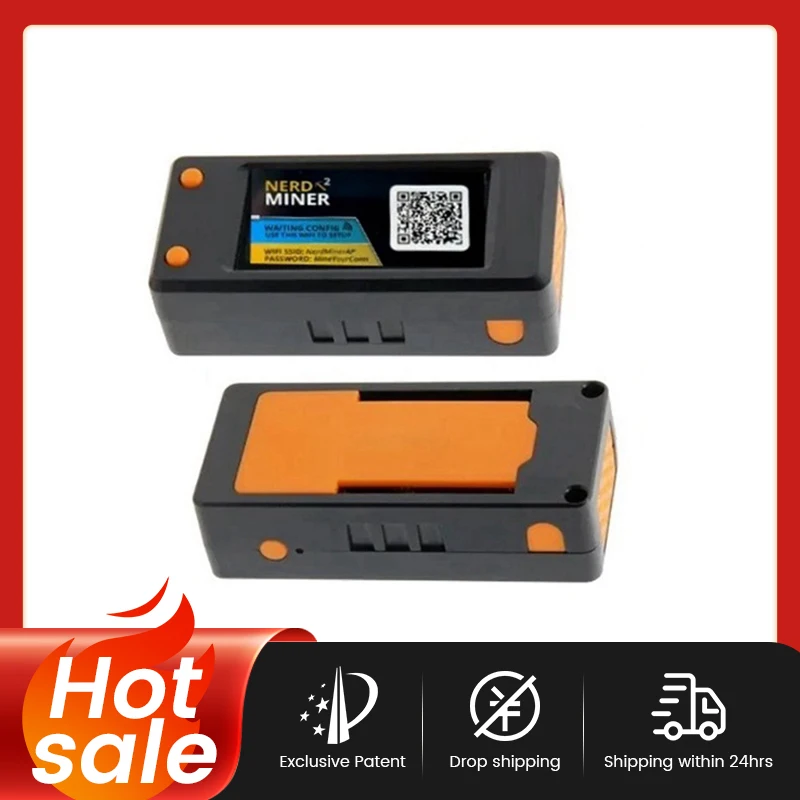 Bitcoin Nerd Miner V2.0 T-Display-S3 BTC Crypto Solo Lottery Nerdminer Miner شاشة LCD 78KH/S مع Shell