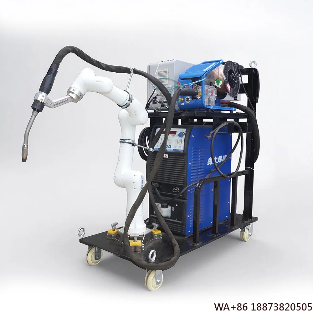 Robot Collaborative   6 Axis Automatic  ic Arm   Arm Cobot Welding   with Trolley Good Quality