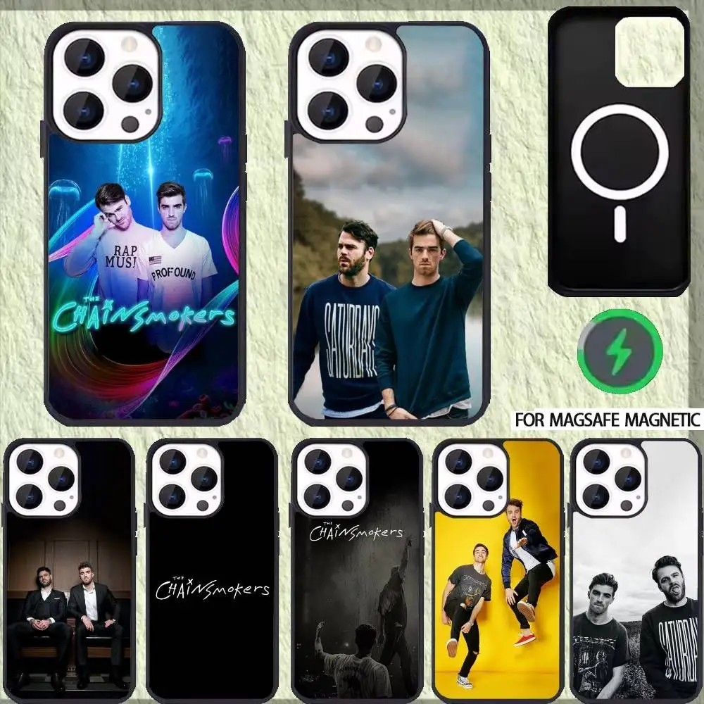 

Band The C-Chainsmokers Coldplay Phone Case For iPhone 17,16,15,14,13,12,Plus,Pro,Max For Magsafe Magnetic Wireless Charge