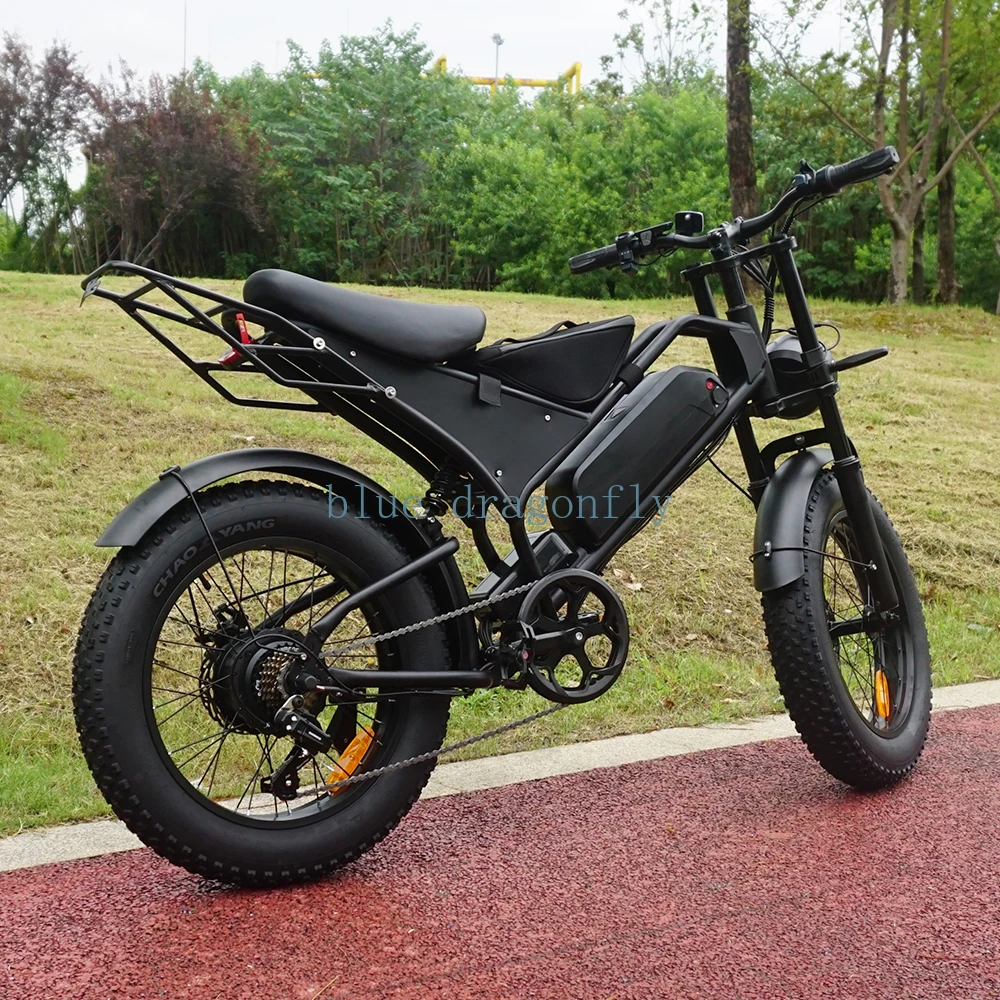 New product promotion Electric bicycle 7-speed, aluminum alloy fat tire electric bicycle, 48V lithium battery, long battery life