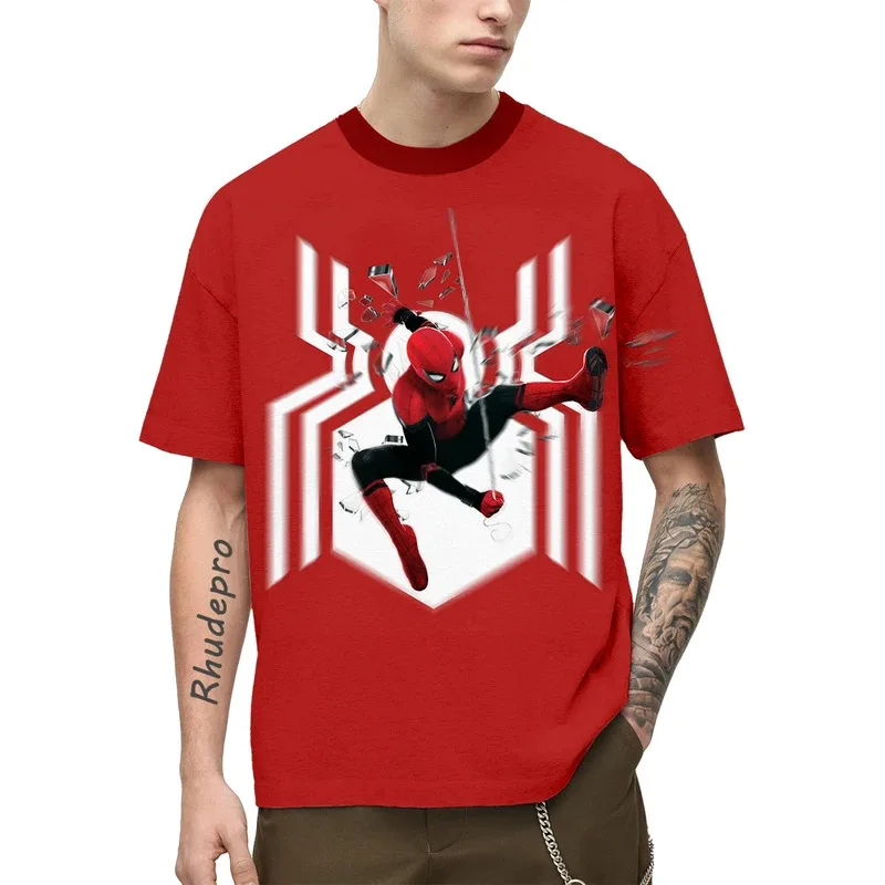 

Miniso Superheroes Spider-Man T Shirt Summer Men T Shirts Popular Boys Girls Short Sleeve Casual Sports Top Spiderman Tee Shirts