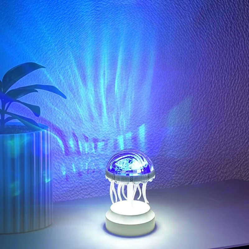 

Jellyfish Atmosphere Night Light Projection Light Decorative Colorful Lamp