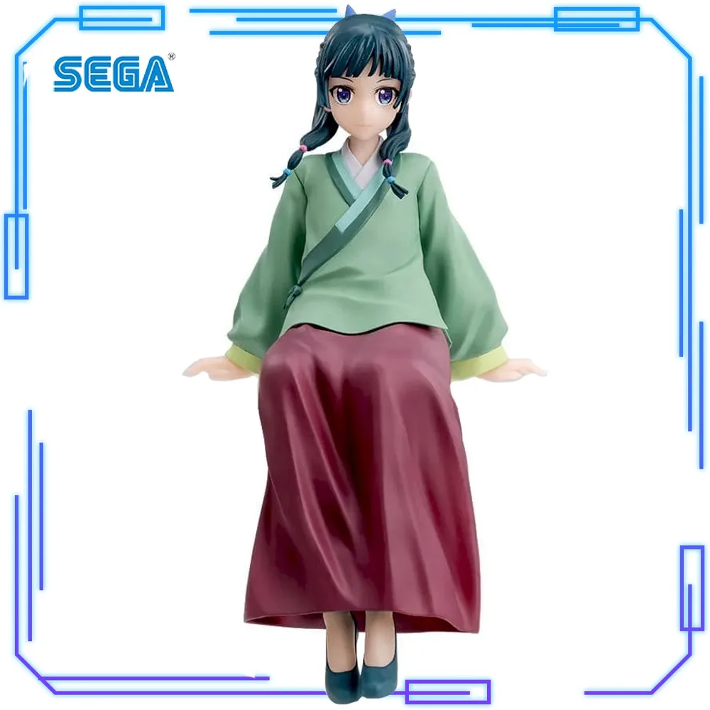 Em estoque sega original genuíno premium figura kusuriya sem hitorigoto maomao 14cm coleções modelos brinquedo pm chokonose figura presente