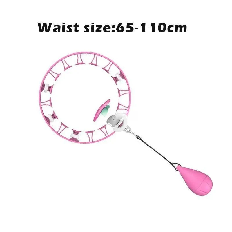 

Customizable Smart Sport Adjustable Counting Detachable Yoga Waist Exerciser Home Training Circle Loss Weight Gym Fitness