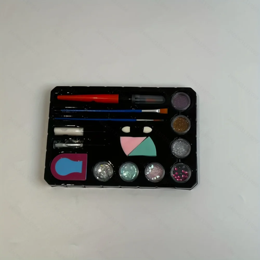 สีเพ้นท์หน้าและตัว 24 สี ละลายน้ำได้ สำหรับเพ้นท์หน้าและตัว ใช้สำหรับฮาโลวีน คริสต์มาส งานพรอม ละคร คอสเพลย์ แต่งหน้า