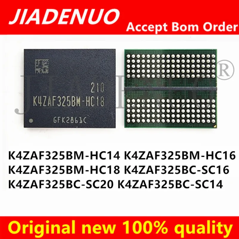 (1pcs)100% New D8BZC D8BGW D8BGX D8BWW K4ZAF325BM-HC14 K4ZAF325BM-HC16 H56CBM24MIR-S2C K4ZAF325BM HC14 HC16 BGA Chipset