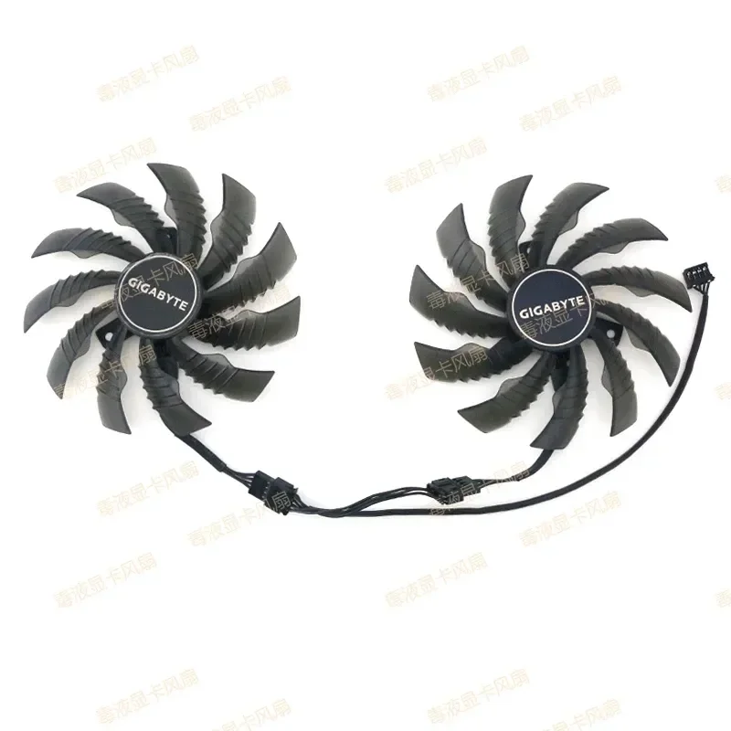For Gigabyte RTX 2060 2060S 2070 Magic Eagle WINDFORCE WF2 Wind Demon Graphics Card Cooling Dual Fan