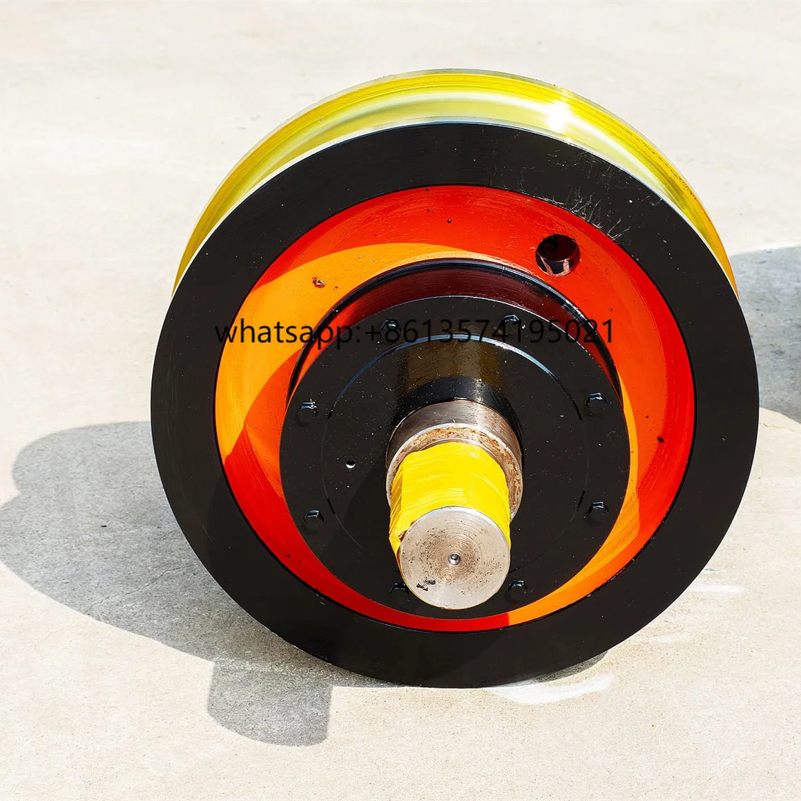 

Forged Wheel with Double Flanges Customized Diameter Top Sale
