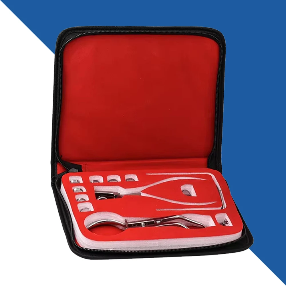 

Dental Dam Perforator Hole Punch Pliers for Dentist Rubber Dam Punch Orthodontic Lab Tools Teeth Care Endodontic Isolation Kit