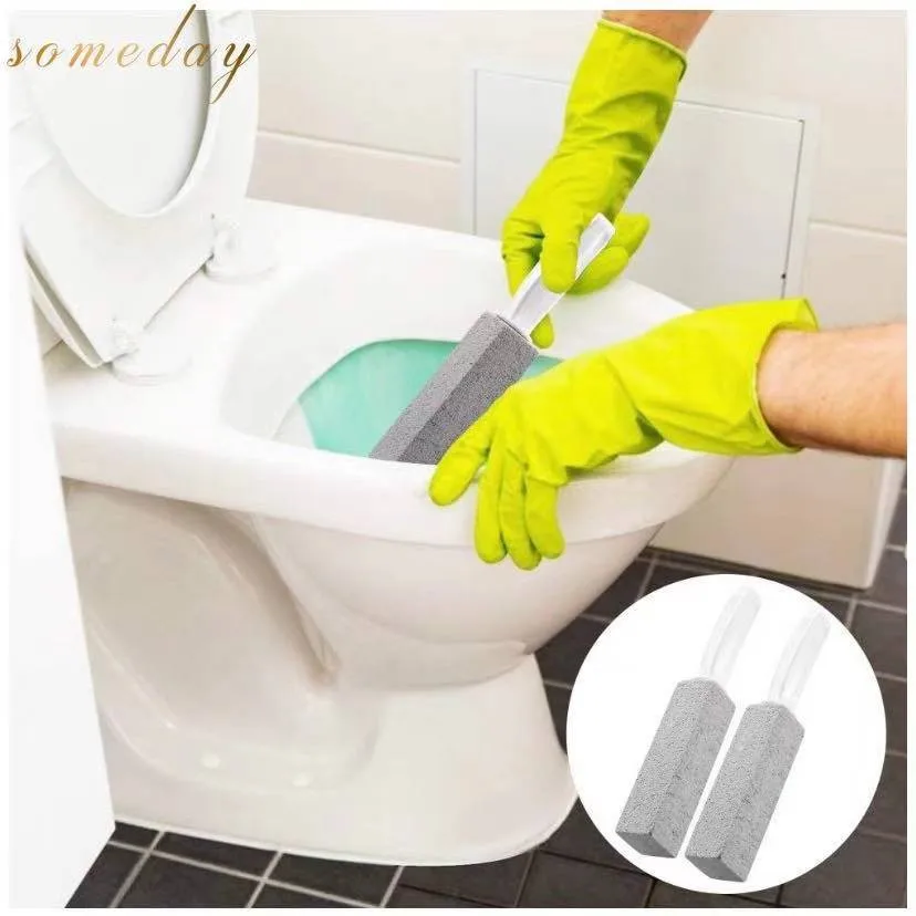 

1/3/5PCS Pumice Stone Toilet Brush Bathroom Cleaning Stone With Handle Tile Sink Bathtub Limescale Rust Stain Remove Clean Tools