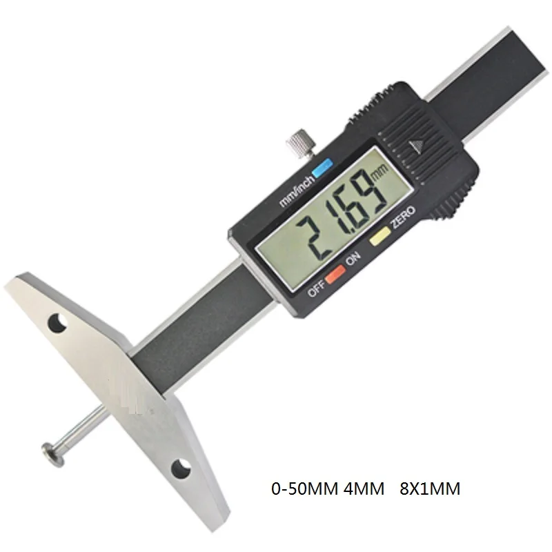 0-300mm-4mm-8x1mm-05-mm-cabezal-de-plato-medicion-de-profundidad-digital-profundidad-de-ranura-calibrador-electronico-con-cabeza-conica