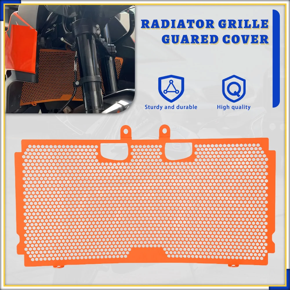 

For 890 790 ADVENTURE R 890ADVENTURE 890ADVENTURE R 2021 2022 2023 2024 Motorcycle Radiator Protector Guard Grill Cover Cooled