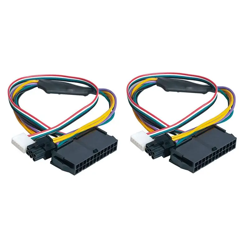 ABRI-2X 24 Pin To 6 Pin PCI-E ATX Main Power Adapter Cable For HP Z230 Z220 SFF Workstation Motherboard