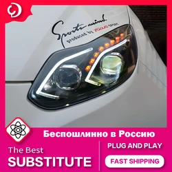 AKD Car Styling Headlights for Ford Focus 3 2012-2014 LED Headlight DRL Turn Signal Light Led Projector Auto Accessories