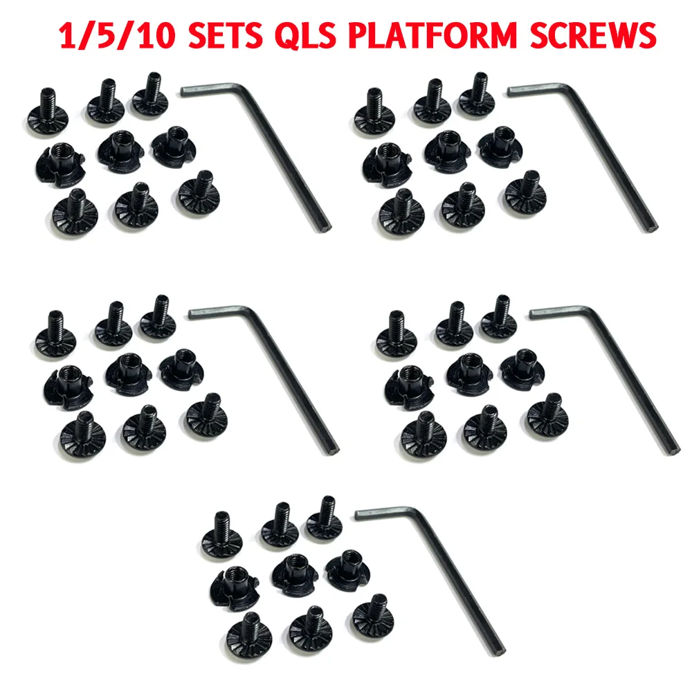 1/5/10Set QLS Platform Screws High Quality Useful Screw Nuts and Bolts for QLS 19 22 Gun Holster Adapter Platform Screws