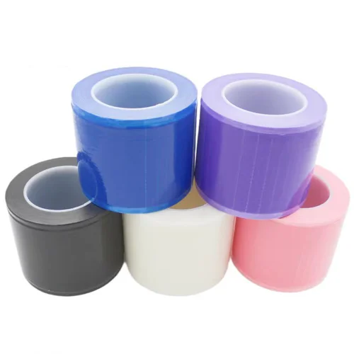 Imagen 2 del producto Barrera de tatuaje Dental de 1200 piezas y 0,04mm, cinta de película desechable, soporte protector de lámina de plástico, membrana de aislamiento de protección bucal